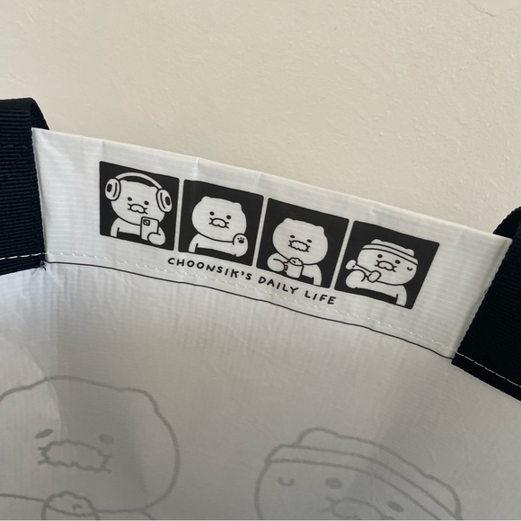 🇰🇷 KAKAO FRIENDS Choonsik’s Daily Life Reusable Bag 🇰🇷 춘식 카카오프렌스 - Picture 7 of 11